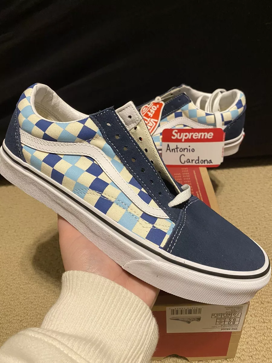 Blue topaz vans old skool sale