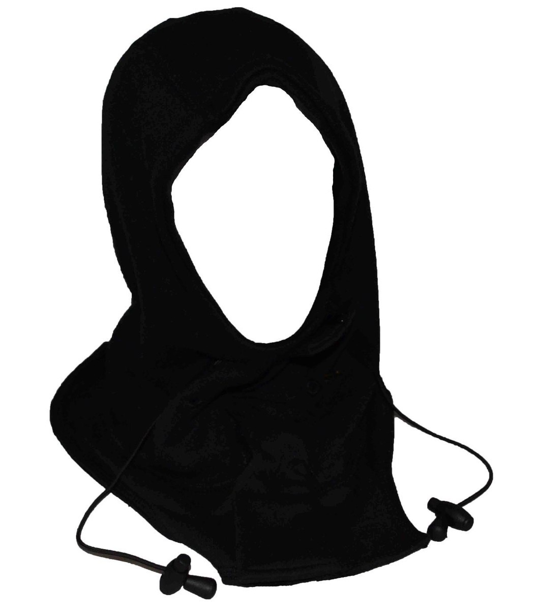 Technical Hood Winter Skii Cotton Mask Balaklava Black | eBay