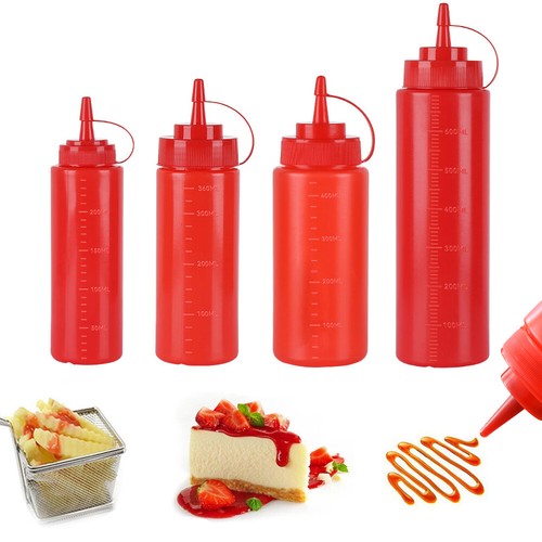 8oz, 12oz, 16oz, 24oz Quetschflasche, Gewürz Quetschflaschen, Kunststoff Quetschen - Bild 2 von 37