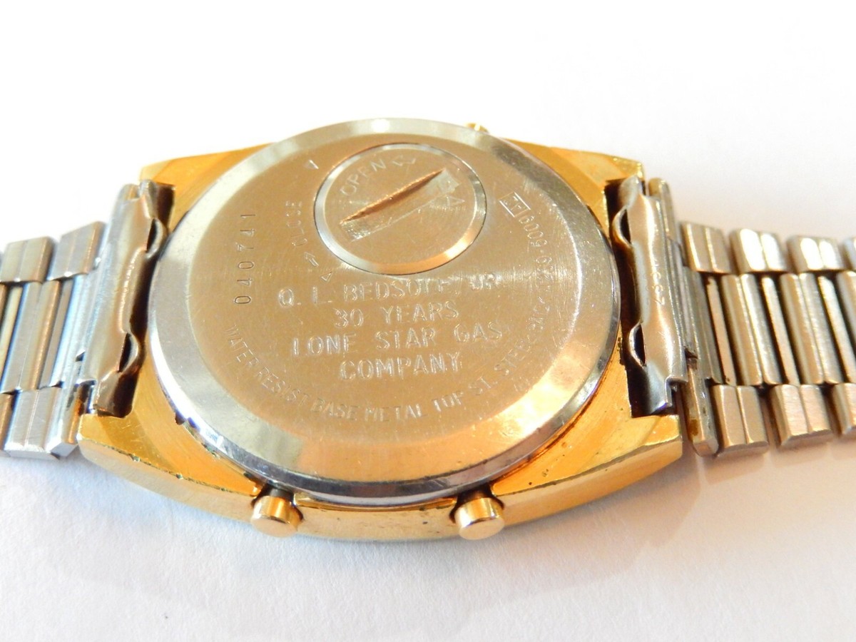 VINTAGE* RARE Seiko A239-5009 World Timer Alarm Rare Gold Tone