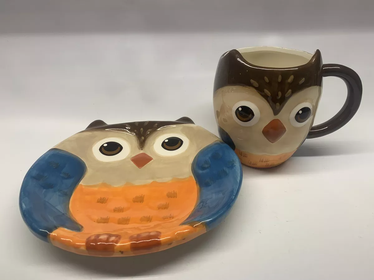 Owl top dish set