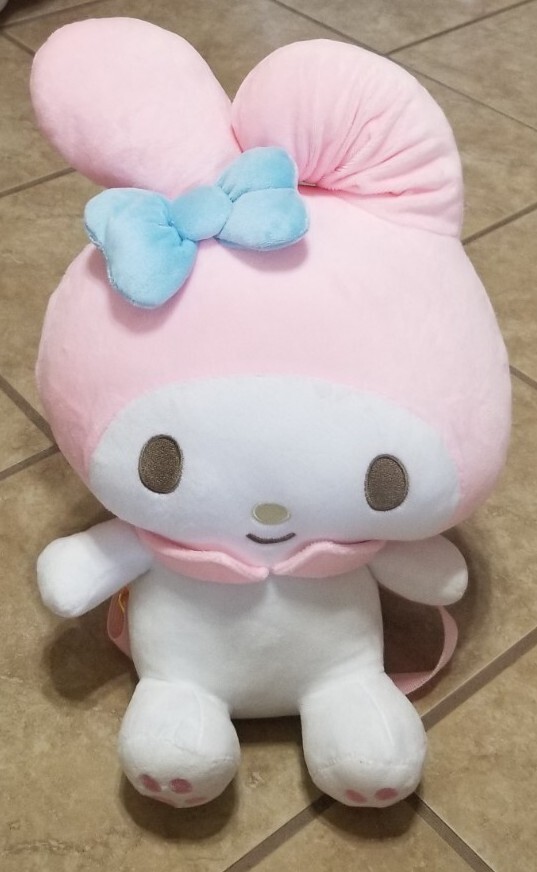 My Melody Plush Backpack Sanrio Bioworld NEW SANBK0552-  main image 4