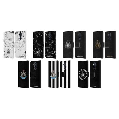 OFFICIAL NEWCASTLE UNITED FOOTBALL CLUB CREST LEATHER BOOK CASE FOR NOKIA PHONES