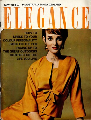 Elegance Magazine (UK) May 1963 Vintage 1960s British