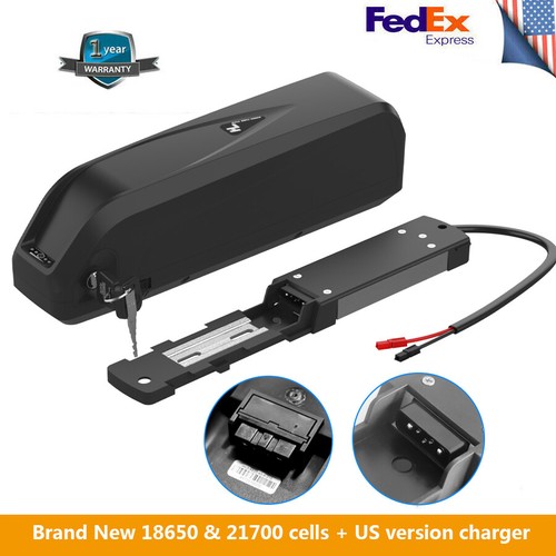Elektrische fietsbatterij 36V 48V 52V 8AH 10AH 12AH 15AH 18AH 20AH 25AH 30AH Pack Li-ionbatterijpak/lithiumionbatterijpak, voor 800W-motoren met BMS -bescherming 36V8AH,T
