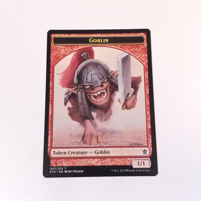 Goblin Khans of Tarkir 007/013 MTG Token NM