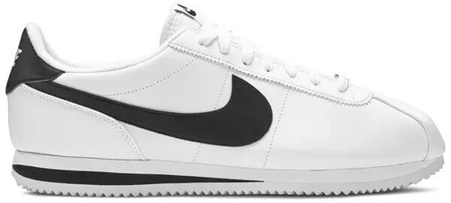 Rare Mens Nike Cortez Basic Jewel Trainers White 8 Leather Sneaker 833238-101 Rare Mens Nike Cortez Basic Jewel Trainers White 8 Leather  main image 3