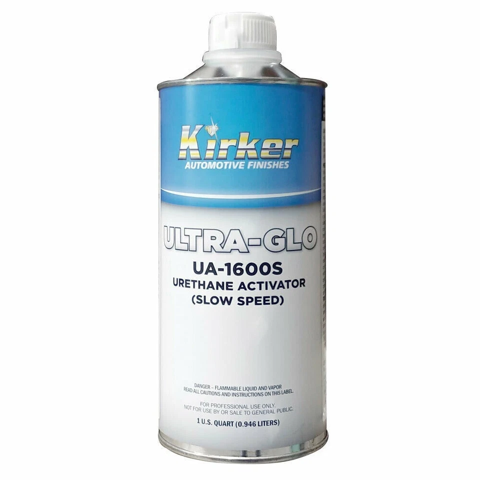 0.75 Gallon Kirker Ultra-Glo Car Paint Pure White UA-81030 with Slow Activator Foto 4 de 4