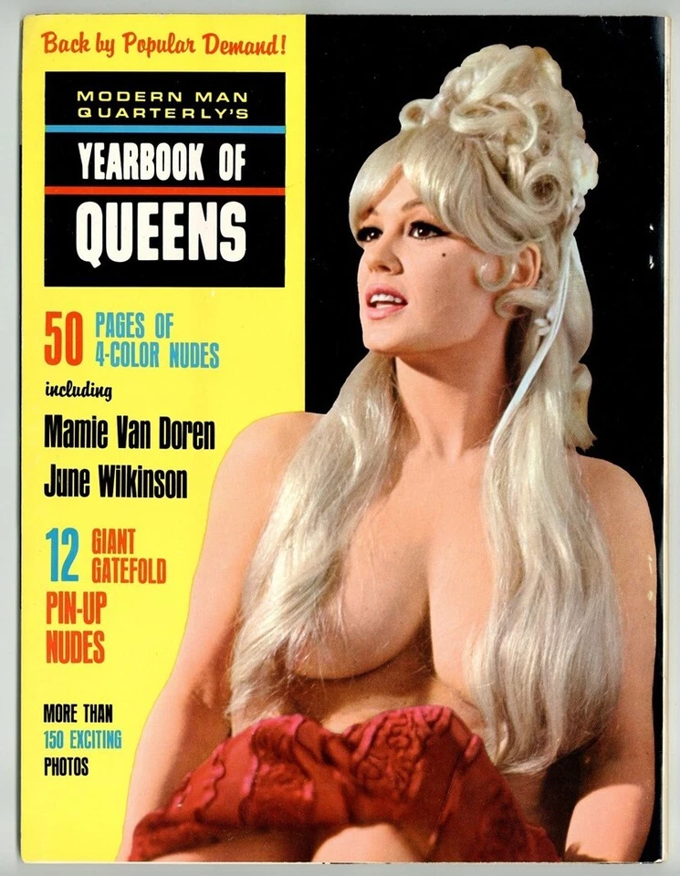 Modern Man Quarterly Yearbook 1966 Mamie Van Doren 92pgs Pinup Magazine M33085 Foto 2 de 2