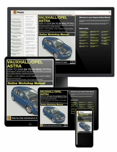 Holden Astra Haynes 2008 Car Service & Repair Manuals