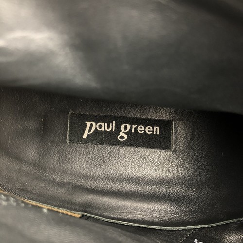 PAUL GREEN Gray Suede DELGADO Ankle Booties Leather Boots Size UK 5.5 US 8 - Picture 9 of 9