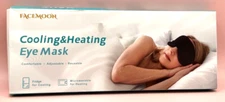 New! FaceMoon Cooling & Heating Eye Mask - Gel | Hot Or Cold | Adjustable Strap