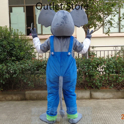 Halloween Dibujos Animados Elefante Juegos con disfraces Mascota Disfraz Fiesta Juego Vestido Navidad Carnaval Foto 4 de 4