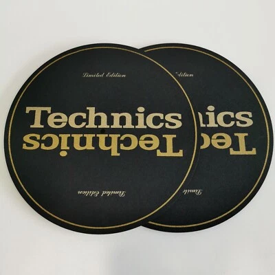 Technics Slipmats - Limited Edition - Gold / Champagne x 2 - LTD GLD