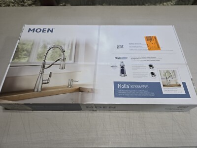 Moen Nolia Single Handle Pull Down Kitchen Faucet - Stainless Steel