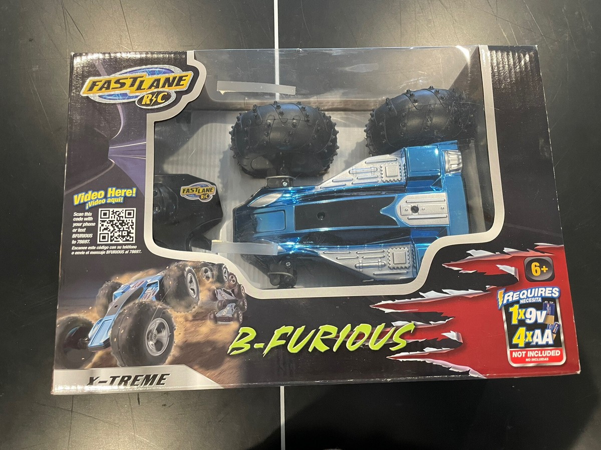 Vintage 2012 ToysRus ~ Fastlane RC B-FURIOUS - XTreme Flipping