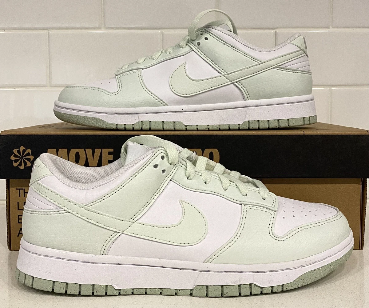 dunk low white mint