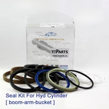 For JCB JS200 Excavator Spare Parts Repair Kit Hydraulic Cylinder Seal Kit
