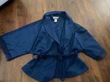 The Look Blue Jacket With Pearl & Rhinestone Size 12 And Green Size 14