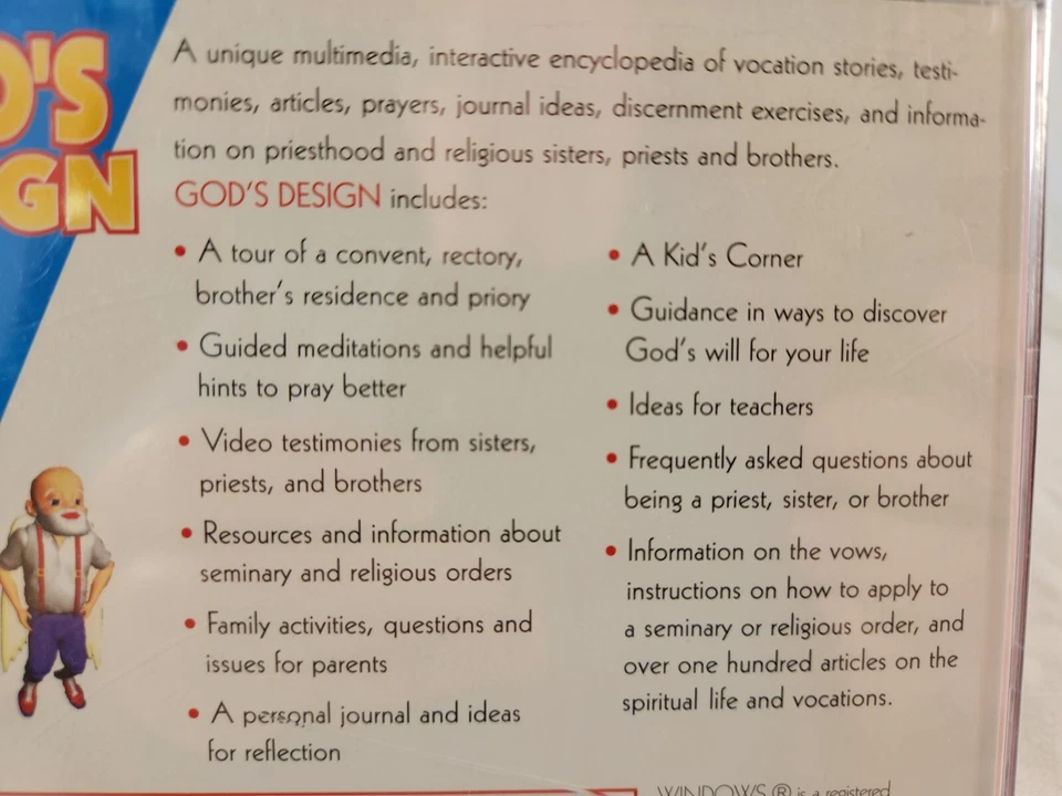 God's Design Interactive Multimedia Encyclopedia of Religious Priesthood CD NEW - Image 2 of 4