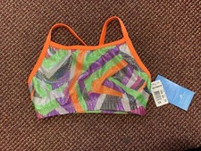Motionwear Gymnastics Multi Color Bra Top Sz: SA Style: 1409