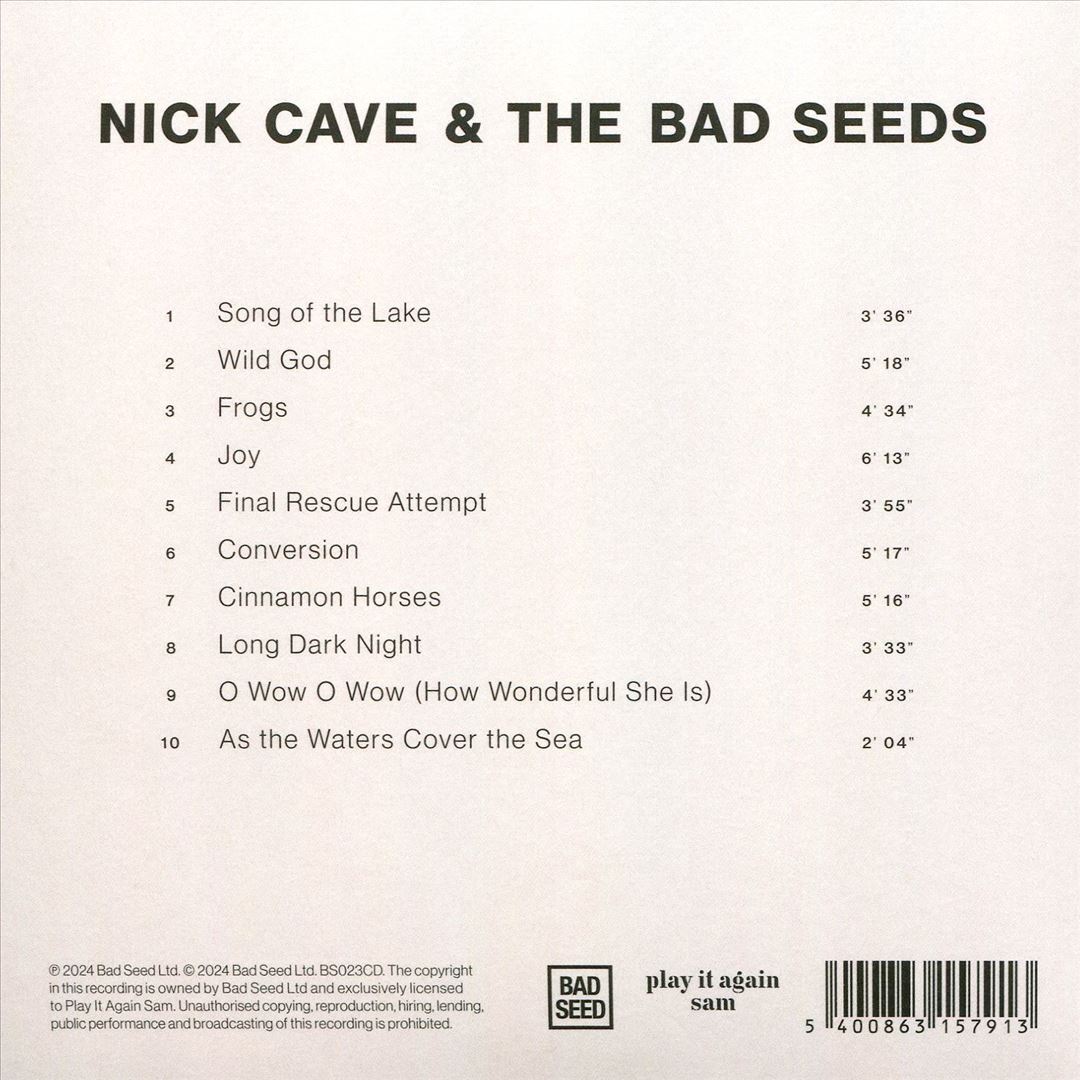 NICK CAVE & THE BAD SEEDS WILD GOD NEW CD 5400863157913| eBay