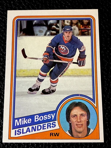 1984-85 TOPPS Hockey #91 Mike Bossy - Islanders (B)
