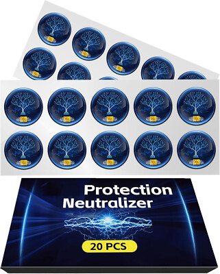 Neuralisers 20 Pcs Phone Protection Stickers Neutralizers for Smart Phones/Tablets ...