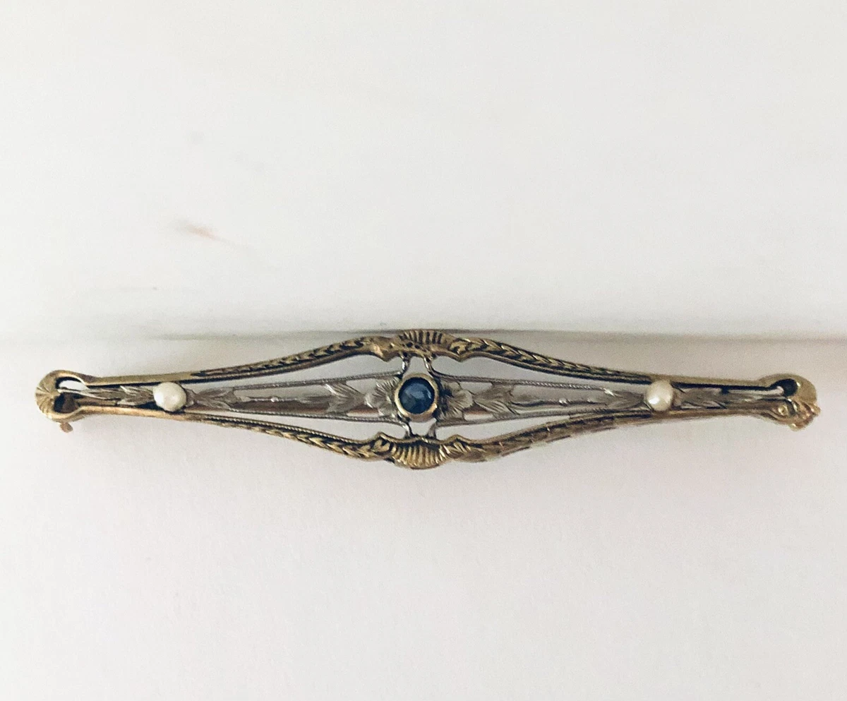 Bar brooch on sale