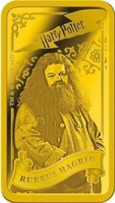 5 Dollars - Elizabeth II Rubeus Hagrid Gold Bar 0.5g (.999) Series: Harry Potter