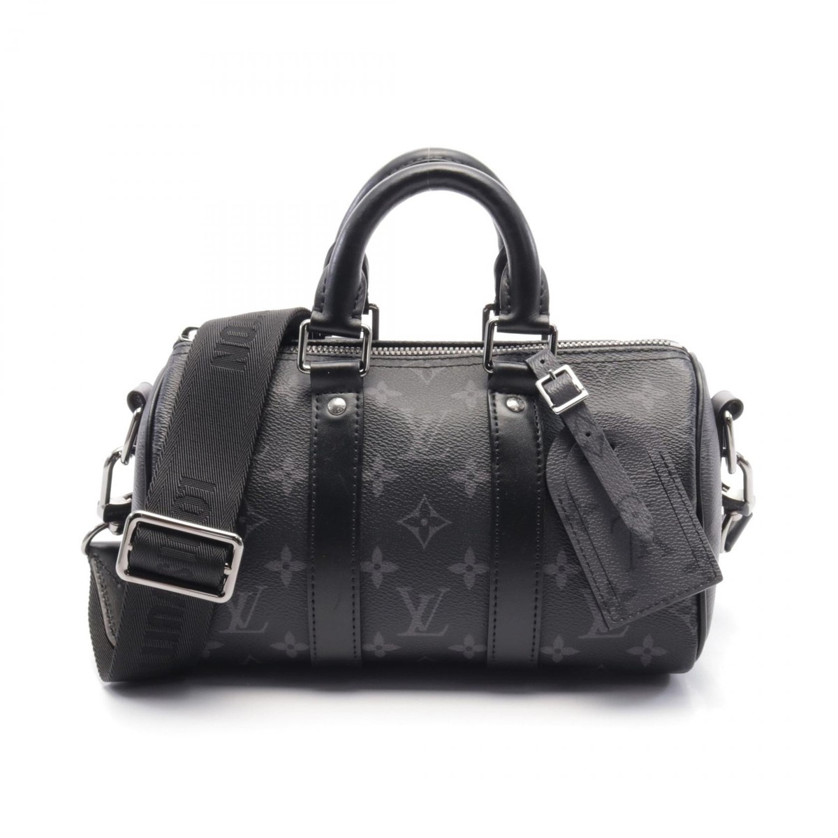エレガント◎【LOUIS VUITTON】Keepall Cargo 25 ショルダー Keepall Bandoulière 25 Monogram Taurillon Leather - Men