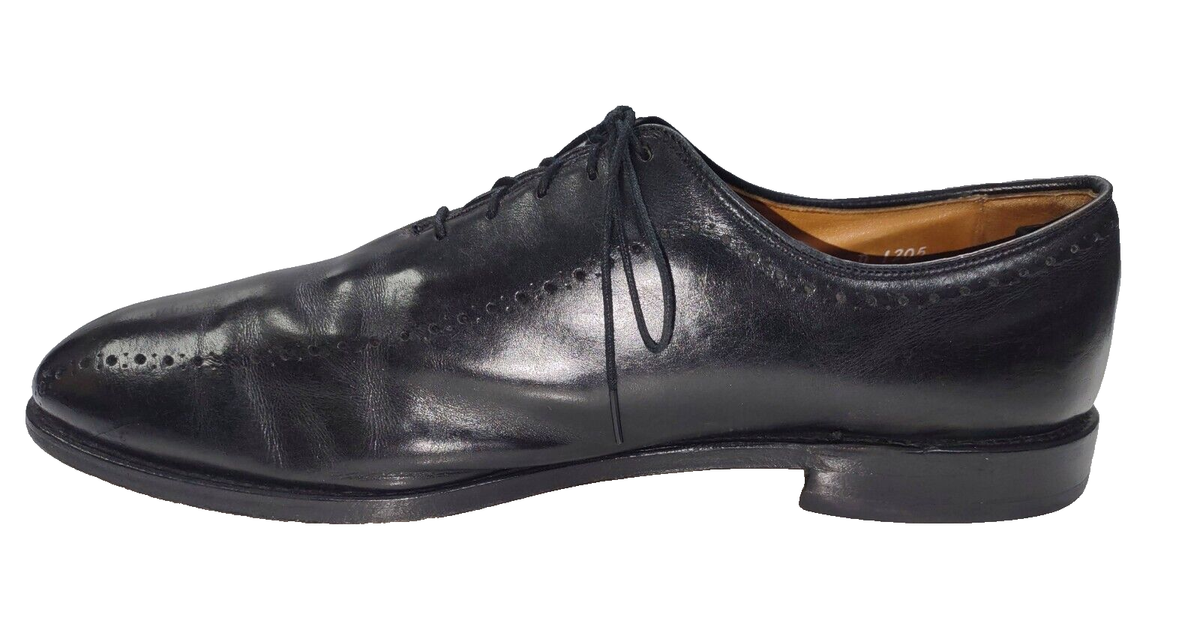 ALLEN EDMONDS HASTINGS Black Dress Oxfords SIZE 12D | eBay
