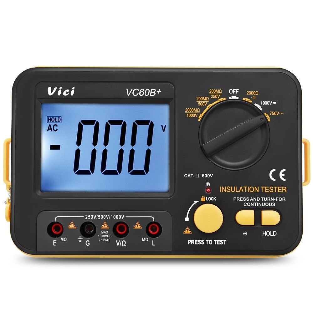 VICI VICHY VC60B+ Digital Insulation Resistance Tester Megger