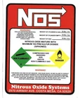 NOS NITRO Laminated Vinyl Sticker