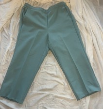 Alfred Dunner Women s 12P Pants 100 Polyester Pull-On Dress Slacks Size P12