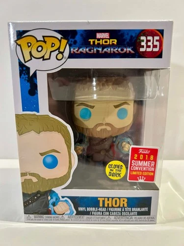 GITD Thor Ragnarok 335 Marvel 2018 Summer Convention Exclusive Funko POP! Vinyl