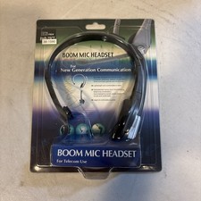Hi-Tex BHP-23CT - Boom Mic Headset For Telecom Use - BRAND NEW IN PACKAGE