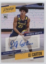 2021 Chronicles Draft Picks Prestige Bonus Shots Signatures DJ Carton Auto 2z9