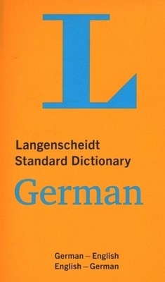 Langenscheidt Standard Dictionary German by Langenscheidt Editorial Staff (Engli
