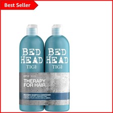 Bed Head Recovery Duo: 750ml Shampoo & Conditioner for Color Protection & Shine