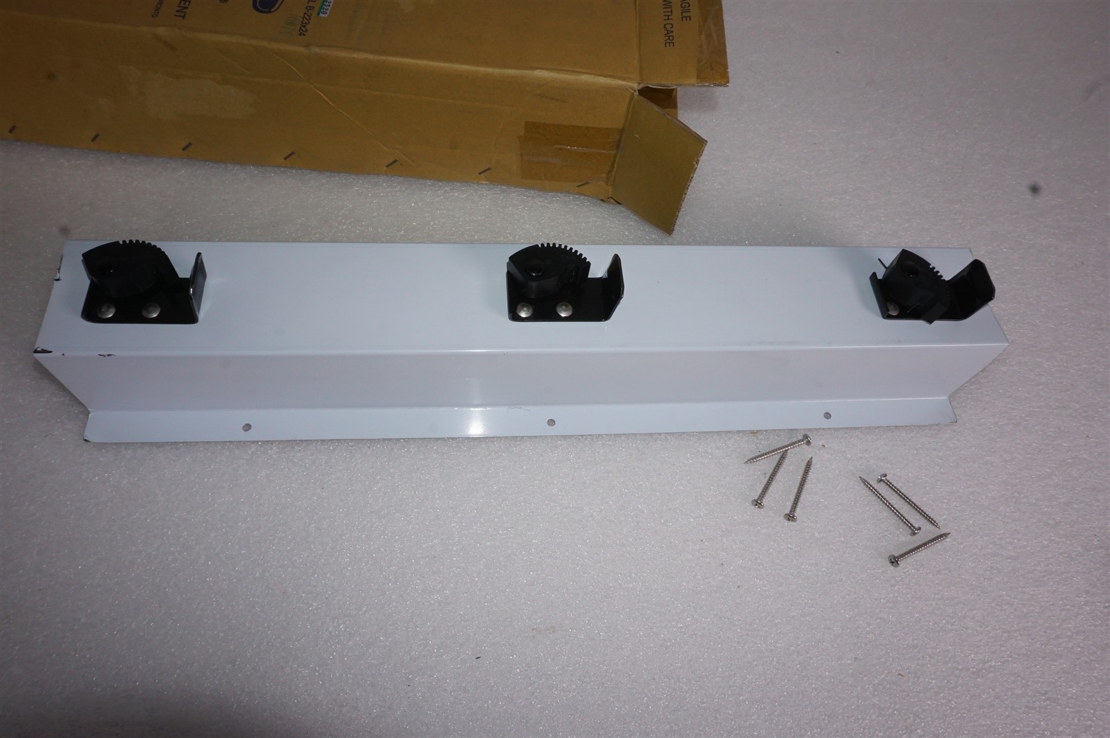 Bobrick Grab Bar Kit, 2 42" Bars, 1 36" Bar, 2 18" Bars, 2 B6727 Coat Hook, New