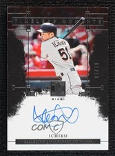2024 Impeccable Timeless Moments Signatures 1/10 Ichiro Suzuki Auto HOF 1co7