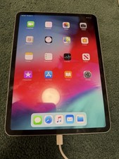 iPad Pro 11 Inch 1st Generation 2018 64gb WIFI Silver RARE iOS 12.3.1 Read Desc