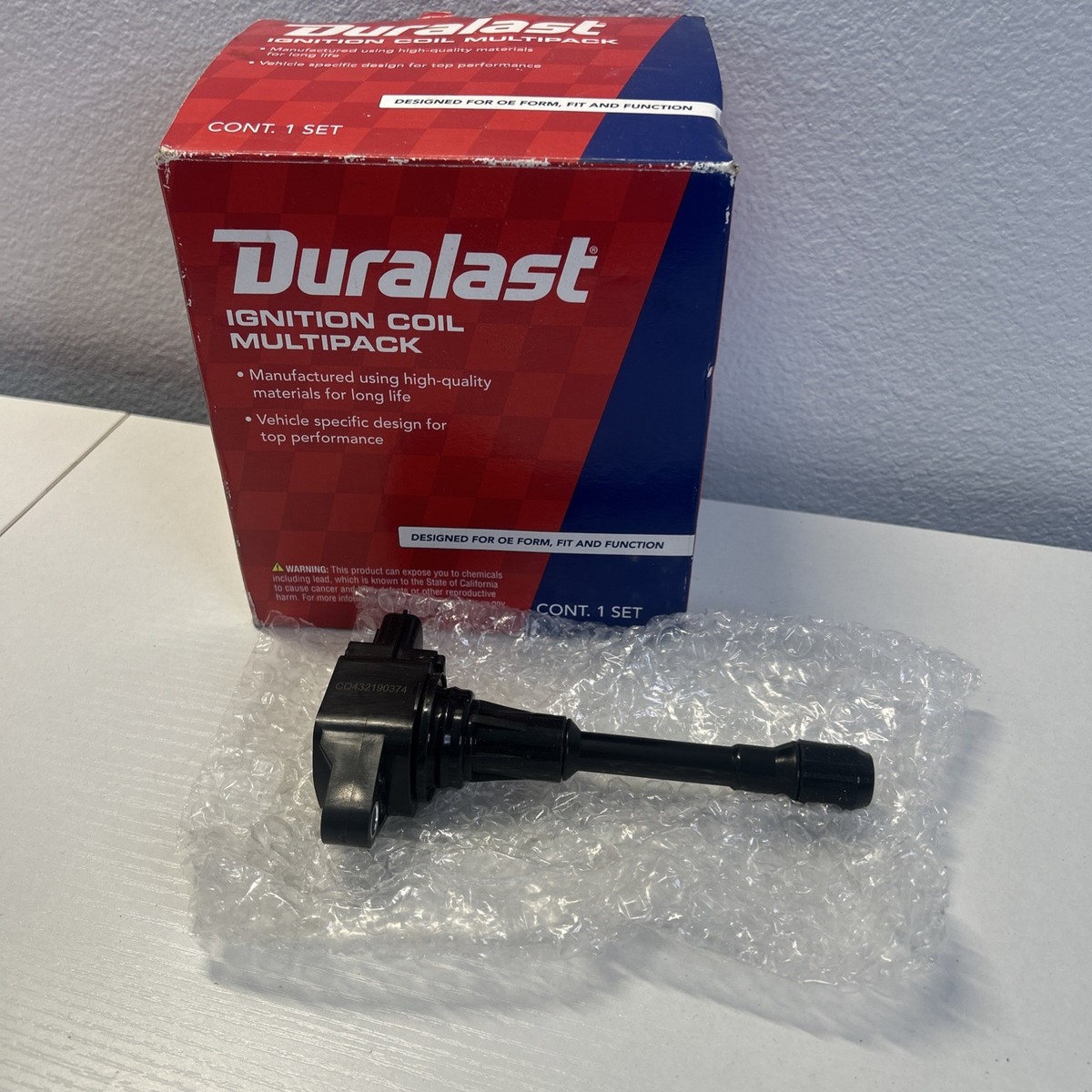 Duralast Ignition Coil 4 Pieces - C1696-4 - for sale online