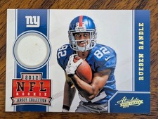 2012 Panini Absolute NFL Rookie Jersey Collection Rueben Randle #25 