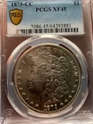 1879 CC PCGS XF45 Morgan Silver Dollar-Clear CC