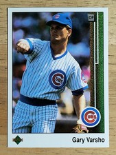 1989 Upper Deck #321B Gary Varsho COR/In road uniform