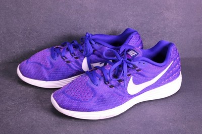 Nike Sneaker Lunartempo 2 Unisex Sportschuhe Gr. 42,5 blau lila Laufschuhe BS978