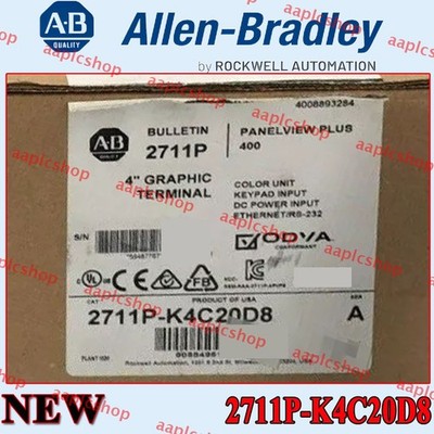 AB 2711P-K4C20D8 New Factory Sealed NEW PLC PanelView Plus Free Ship US Stock