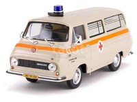 Skoda 1203 Microbus Ambulance 1974 1/43 Abrex Modellauto Passagier